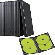 新品未使用DVDケース200枚セット黒！空ケーストールケースメディアケース Amazon | サンワダイレクト DVDケース 4枚収納 トールケース 10枚